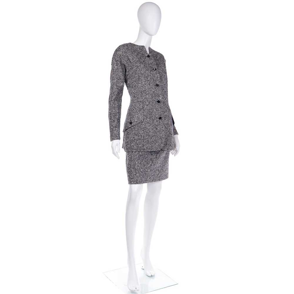 Geoffrey Beene Vintage Tweed Jacket and Skirt Suit - image 4