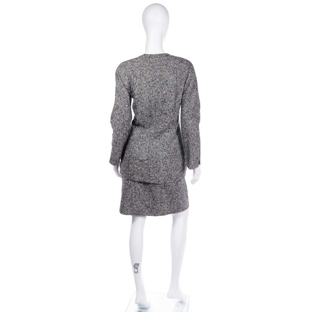 Geoffrey Beene Vintage Tweed Jacket and Skirt Suit - image 5