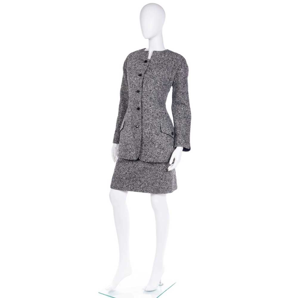 Geoffrey Beene Vintage Tweed Jacket and Skirt Suit - image 6