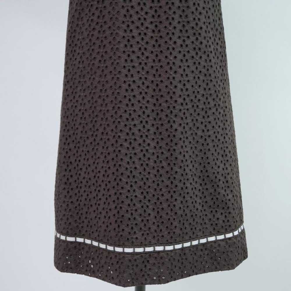 Excellent condition TO BE CHIC lace dress brown s… - image 5