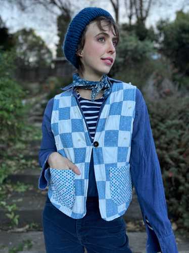 The Hazel Vest - This cotton heirloom quilt vest i