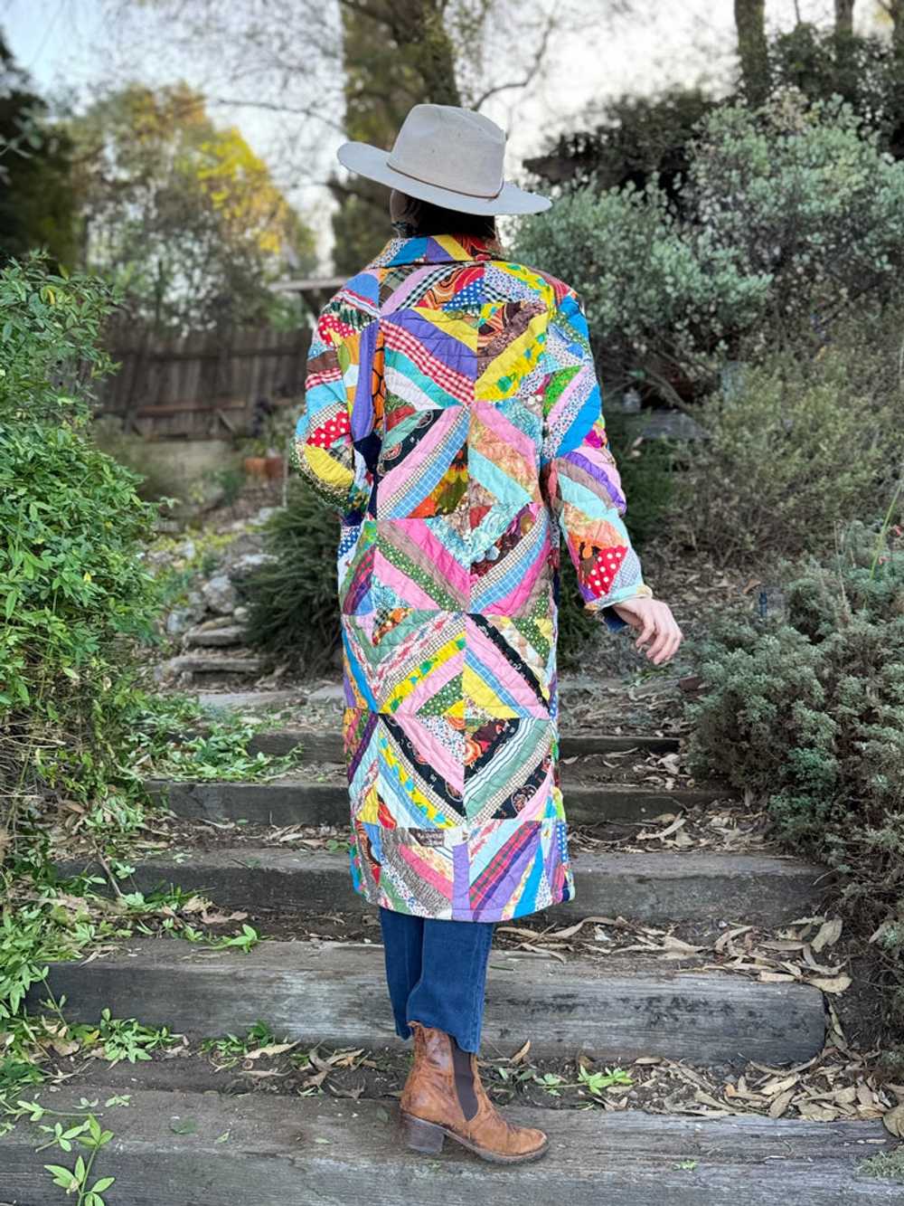 The Sadie Coat - This cotton heirloom quilt coat … - image 10