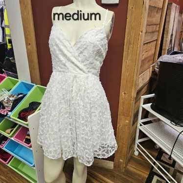 white Lulus dress