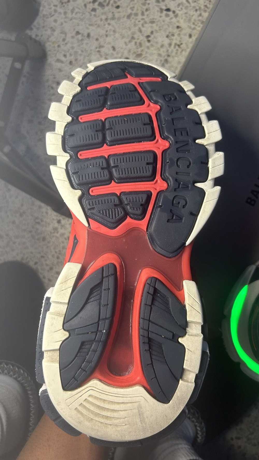 Balenciaga Balenciaga Track Runner LED’s Red/blac… - image 4