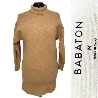 Babaton Maclean Merino Wool Mini Dress Oversized … - image 1