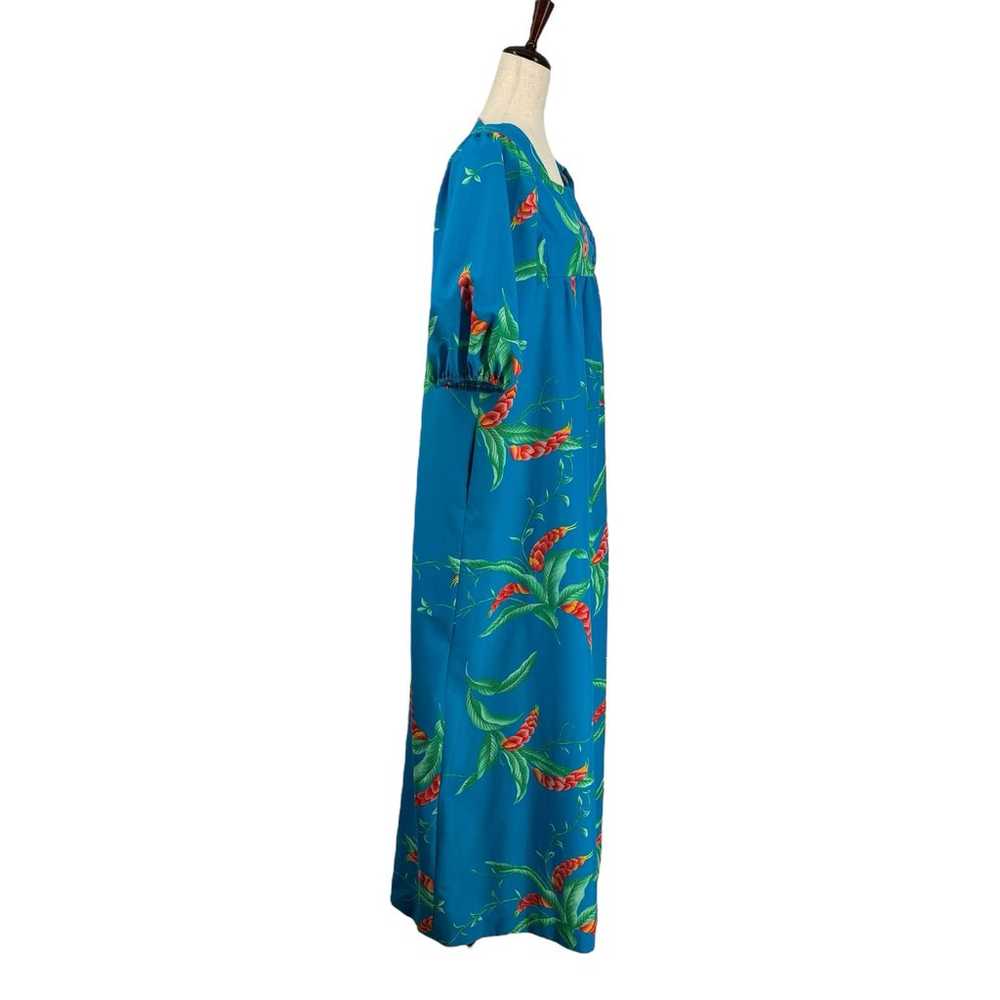 Vintage Hilo Hatties Hawaii Muumuu M Maxi Dress S… - image 2