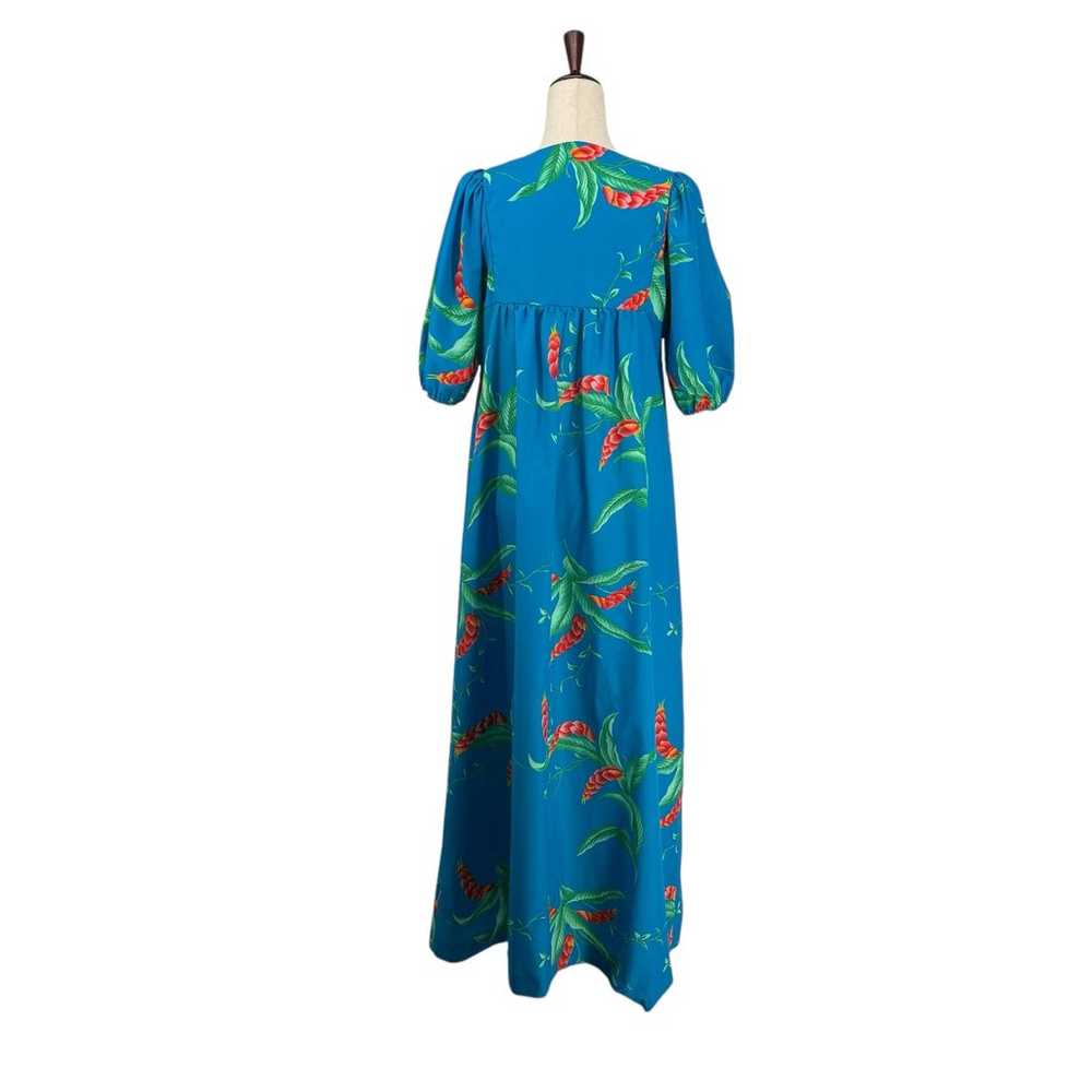 Vintage Hilo Hatties Hawaii Muumuu M Maxi Dress S… - image 3