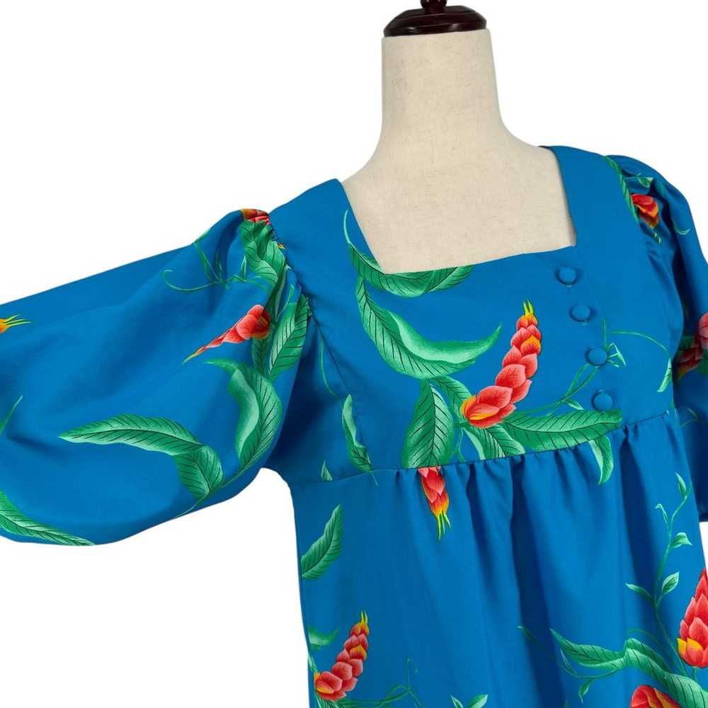 Vintage Hilo Hatties Hawaii Muumuu M Maxi Dress S… - image 5