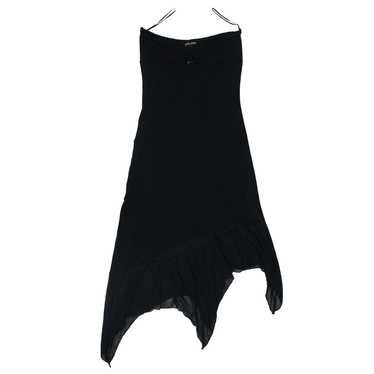 Y2K Guess Jeans Strapless Black Mesh Dress - image 1