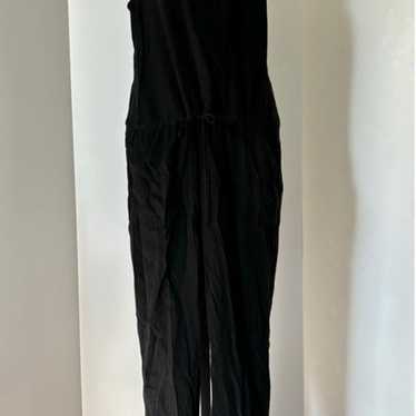 Rory Beca Black 100% Silk Halter Jumpsuit Size Sm… - image 1