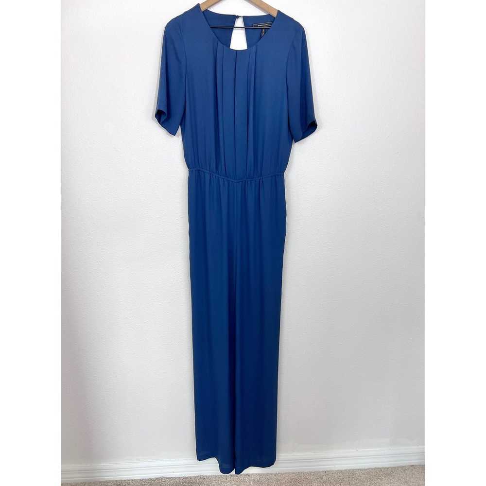 BCBGMaxazria Maddison Jumpsuit Navy Blue - image 1