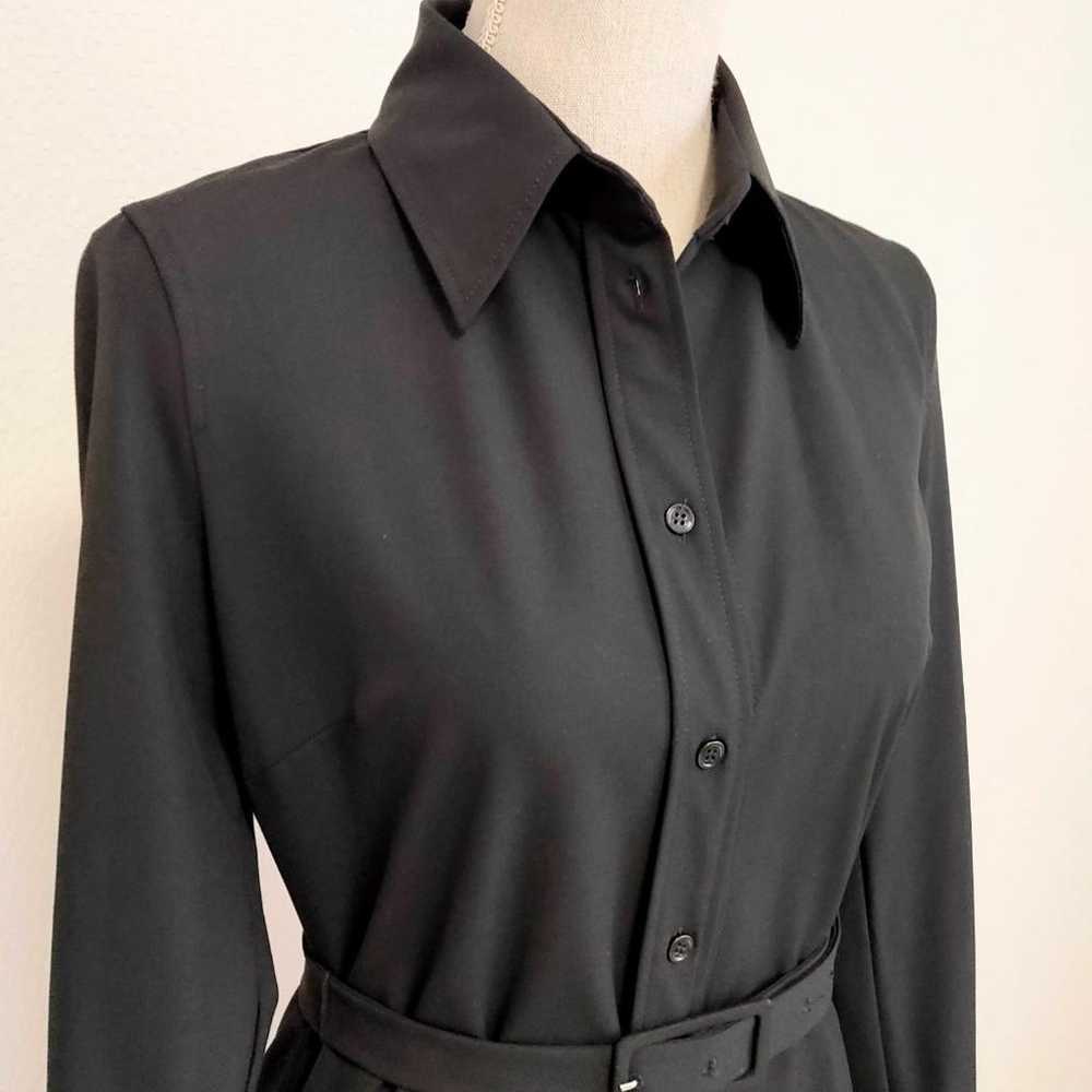 Excellent condition ★ ZARA ★ Shirt Dress Black Be… - image 2