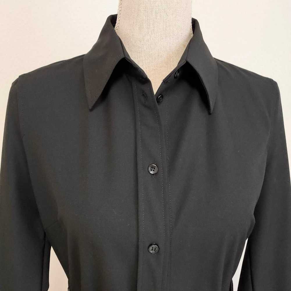 Excellent condition ★ ZARA ★ Shirt Dress Black Be… - image 3