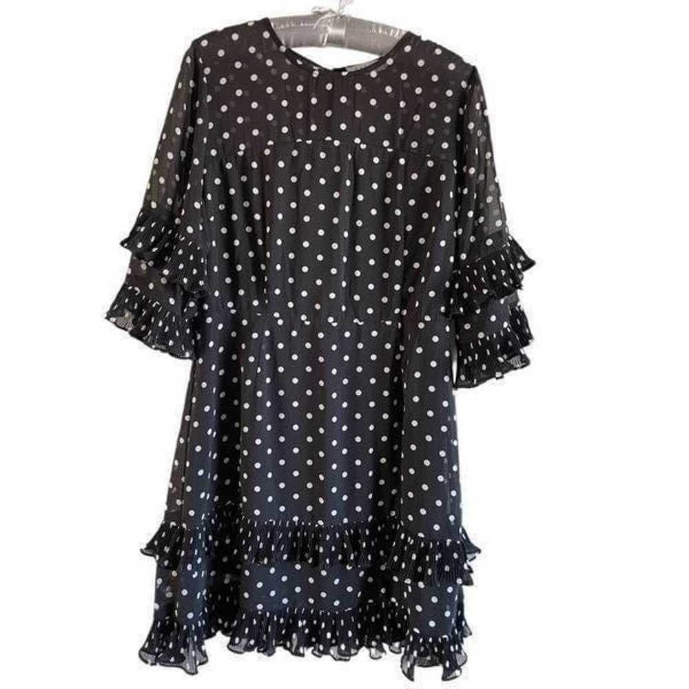 Hayden Polka Dot Ruffle Dress - image 2