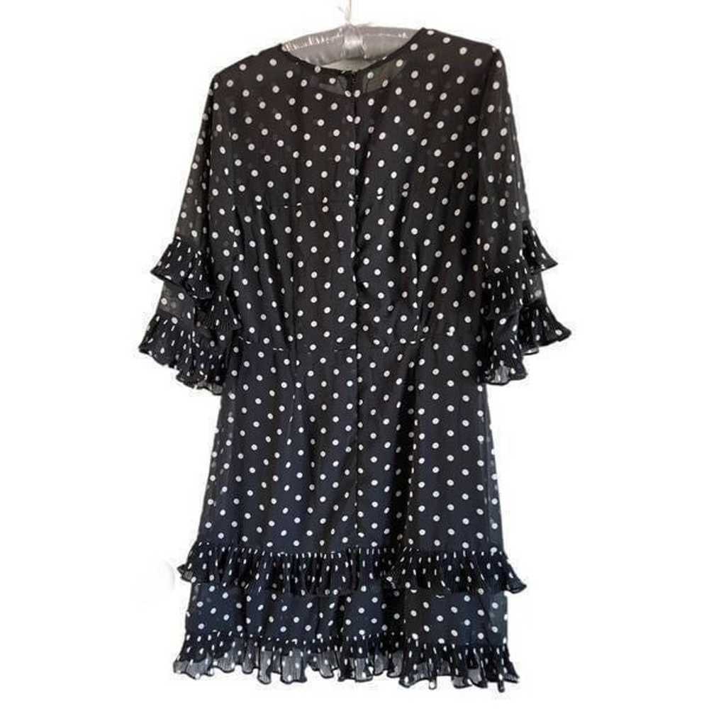 Hayden Polka Dot Ruffle Dress - image 3