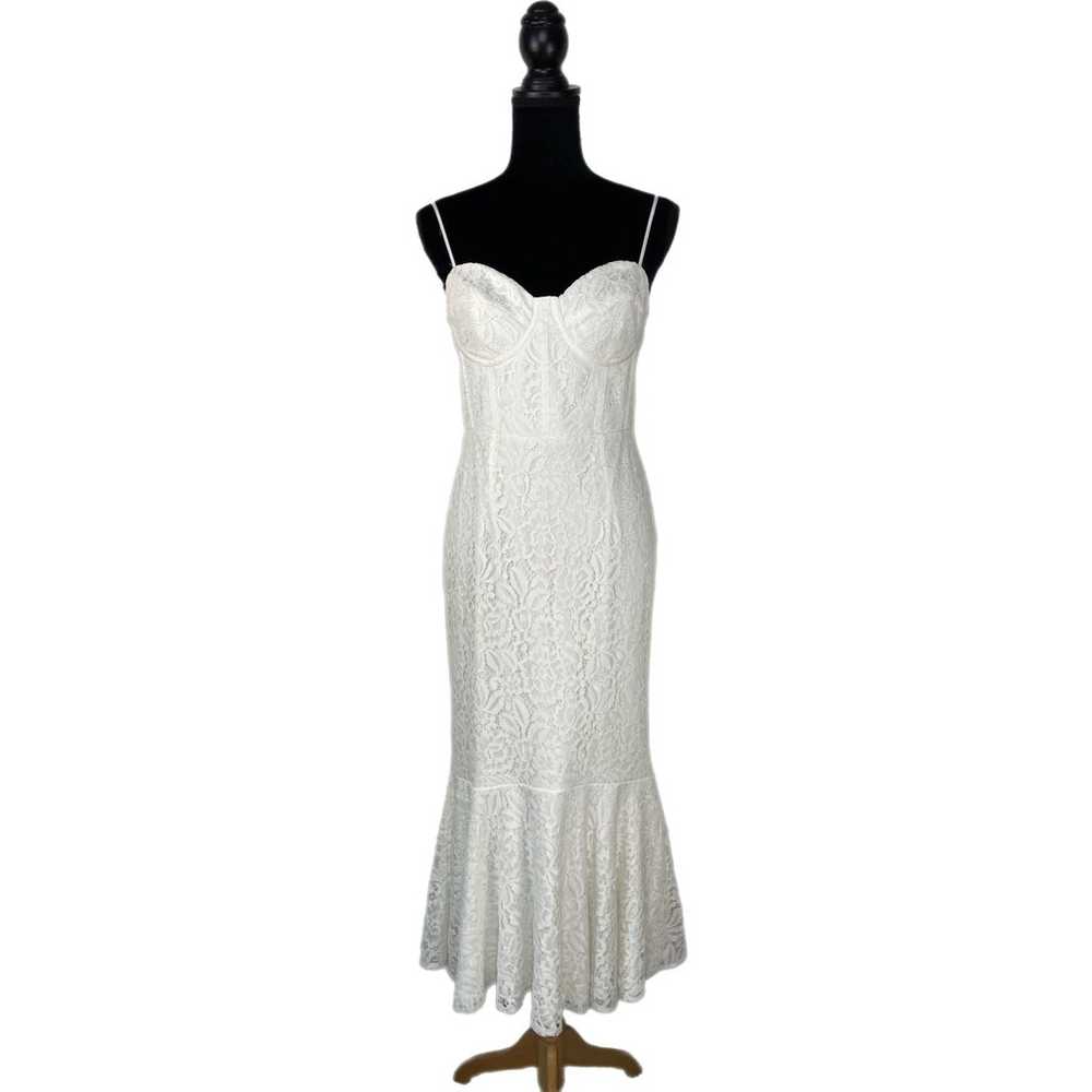 Lulus White Lace Mermaid Maxi Slip Dress - Women'… - image 1