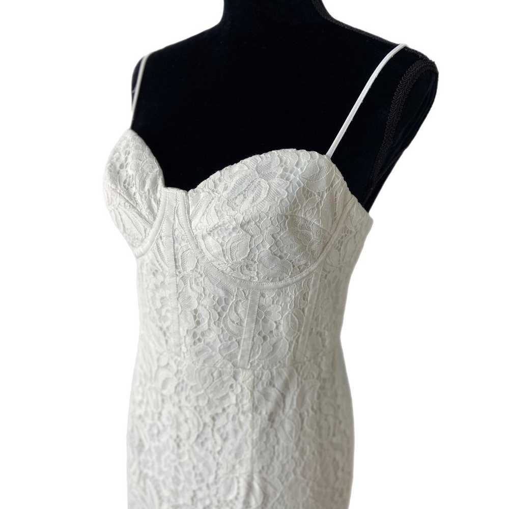 Lulus White Lace Mermaid Maxi Slip Dress - Women'… - image 3