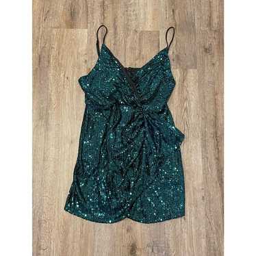 Lucy in The Sky Womens Avalynn Mini Sequin Dress … - image 1