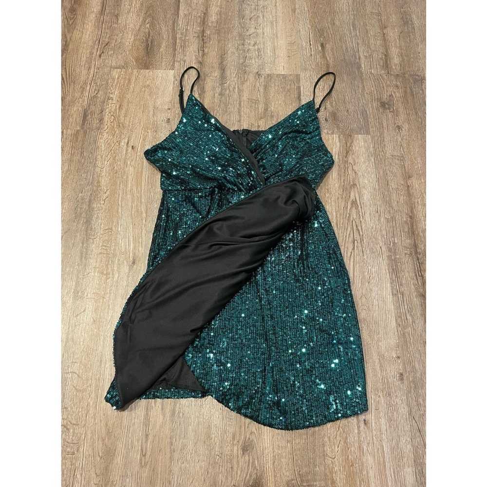 Lucy in The Sky Womens Avalynn Mini Sequin Dress … - image 5