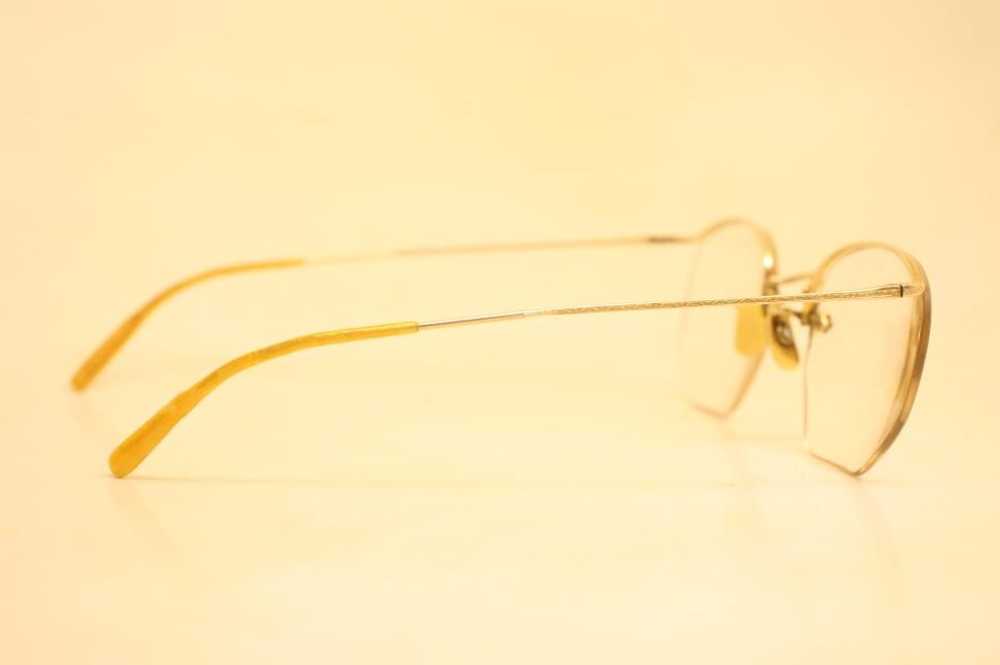 Antique Eyeglasses American Optical Numont Semi R… - image 2