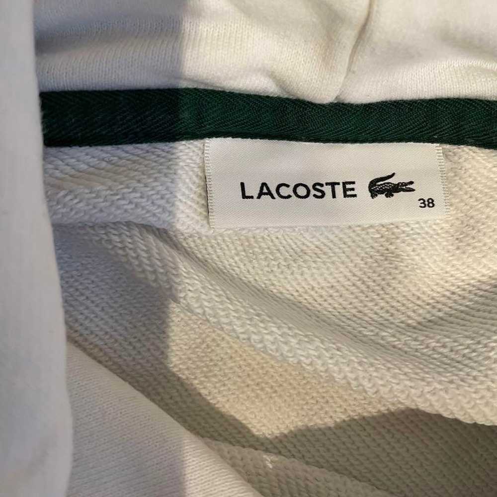 [Lacoste] French Terry Sweat Hoodie Dress - image 5