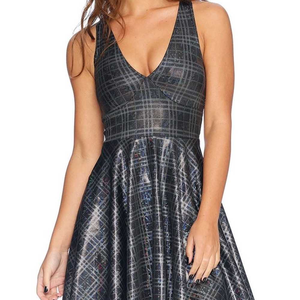 Blackmilk clothing Disco Storm Tartan Marilyn Dre… - image 1