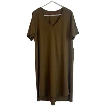 Universal Standard V Neck High/Low Hem SZ S - image 1