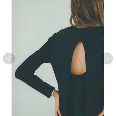 CLANE BACK OPEN RIB OP Back Open Rib Dress