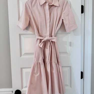 Pink Midi Dress Calvin Klein