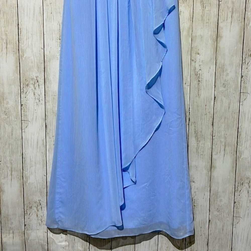 Davids bridal  dress color ice blue size 4 - image 4