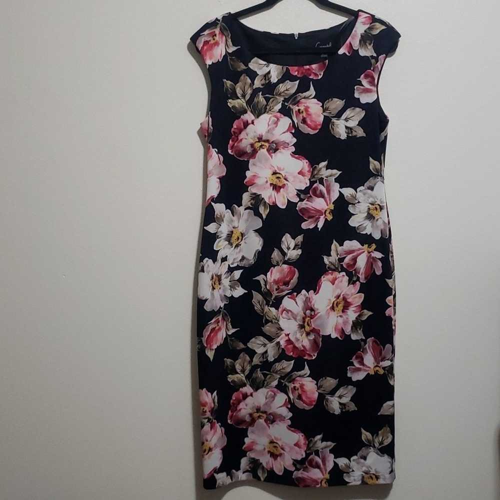 Connected Apparel Floral Dress - image 1