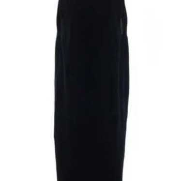 Black Knit Long Dress Sleeveless - image 1