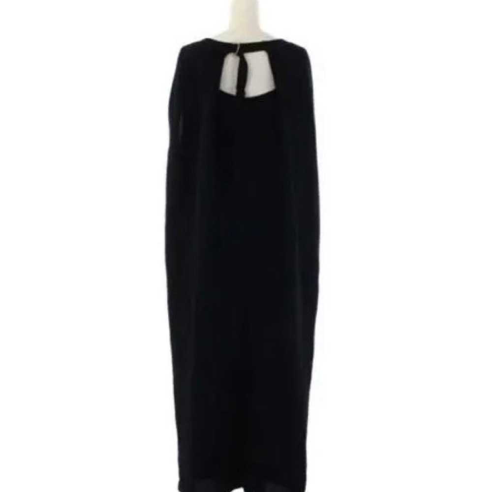 Black Knit Long Dress Sleeveless - image 2