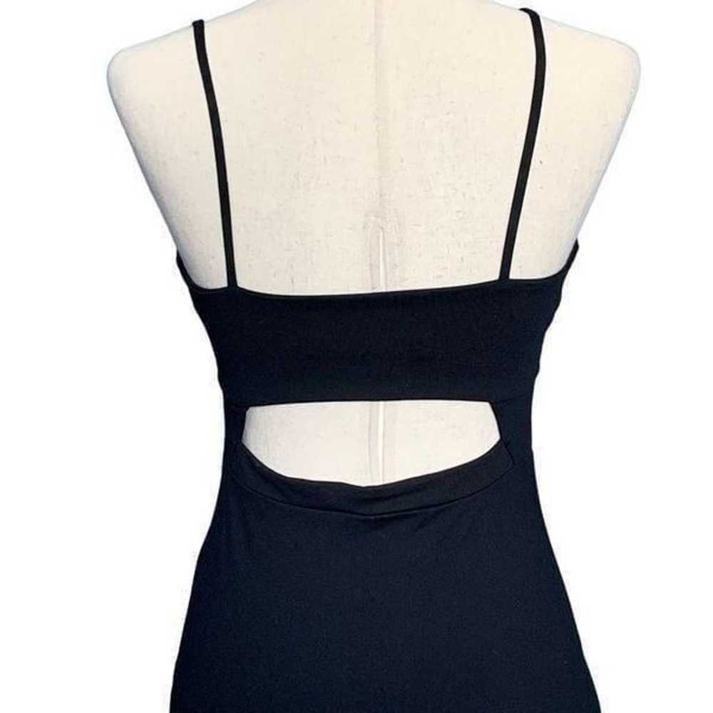 NEW Susana Monaco Black Cut Out Mini Dress- Size … - image 4