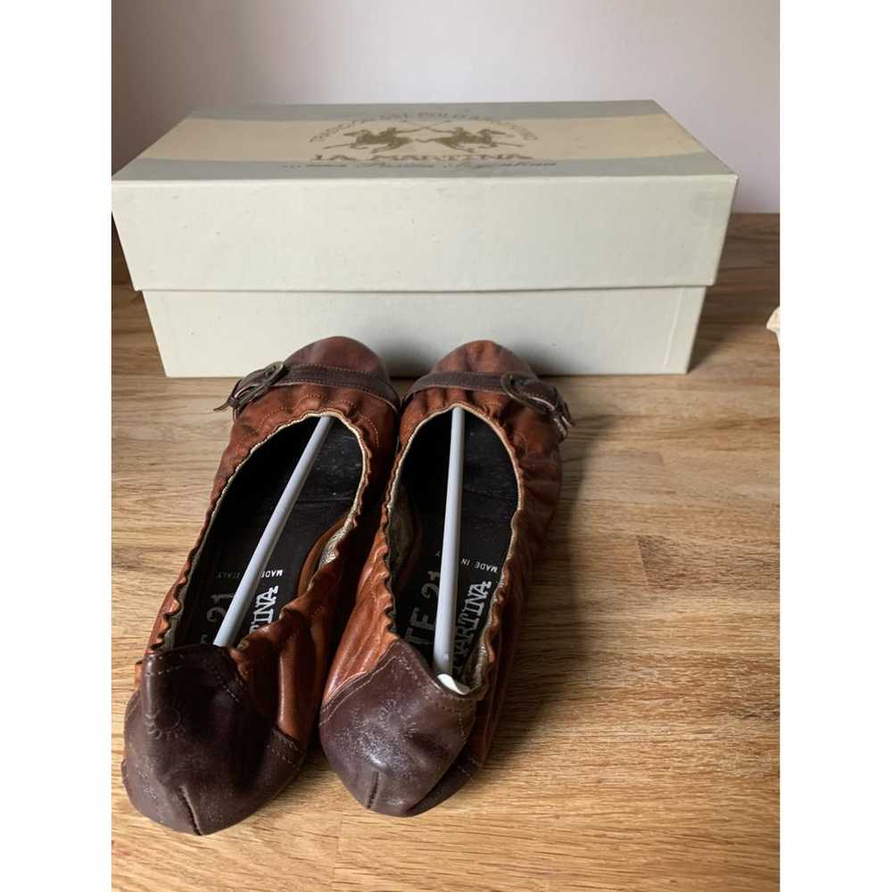 LA Martina Leather ballet flats - image 2