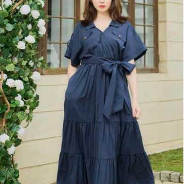 herlipto Day Dreaming Long Shirt Dress - image 1