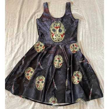 Living Dead Clothing No Where to Hide Skater Dress - image 1