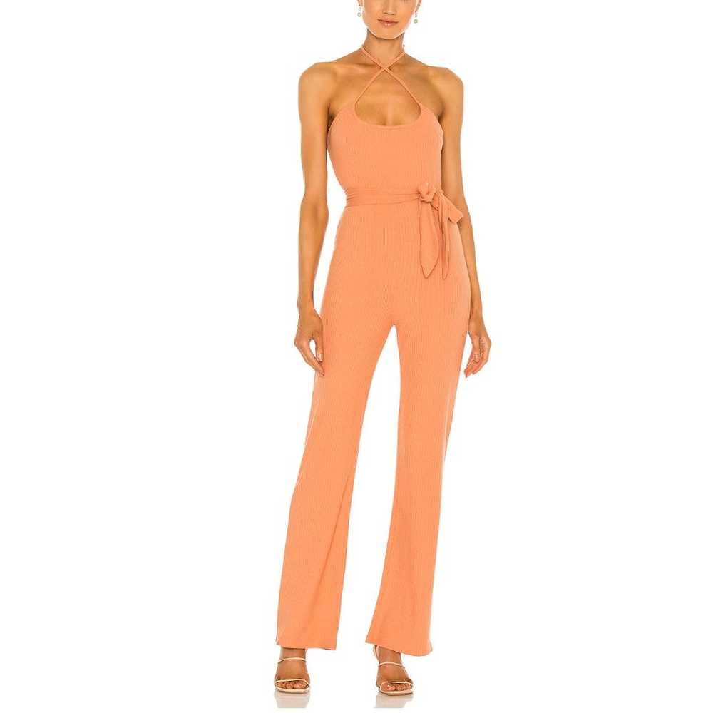 Lovers + Friends Langley Wide Leg Jumpsuit Ginger… - image 1