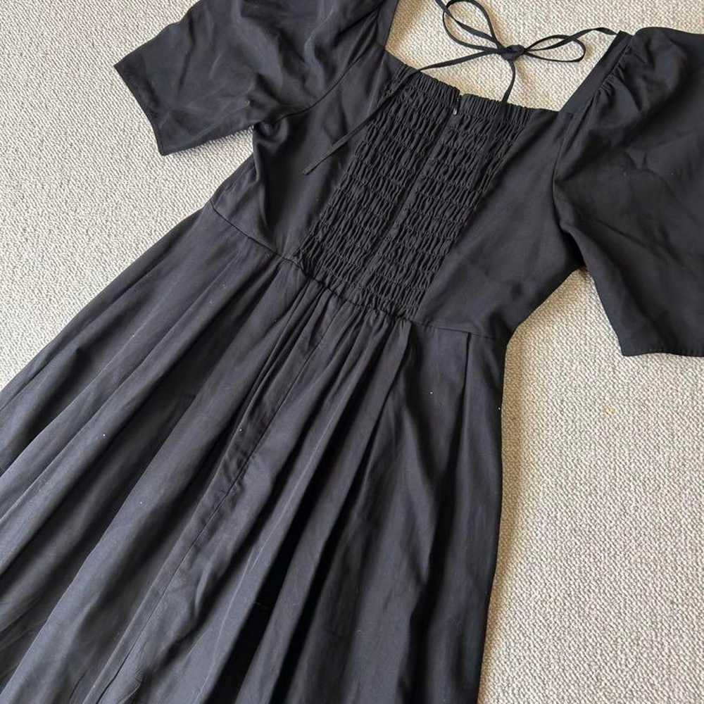 Natural Beauty Basic Long Dress Short Sleeve Blac… - image 10