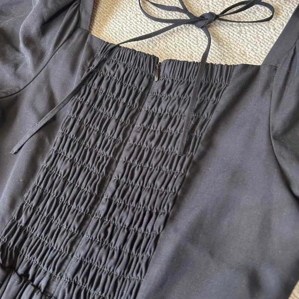 Natural Beauty Basic Long Dress Short Sleeve Blac… - image 11