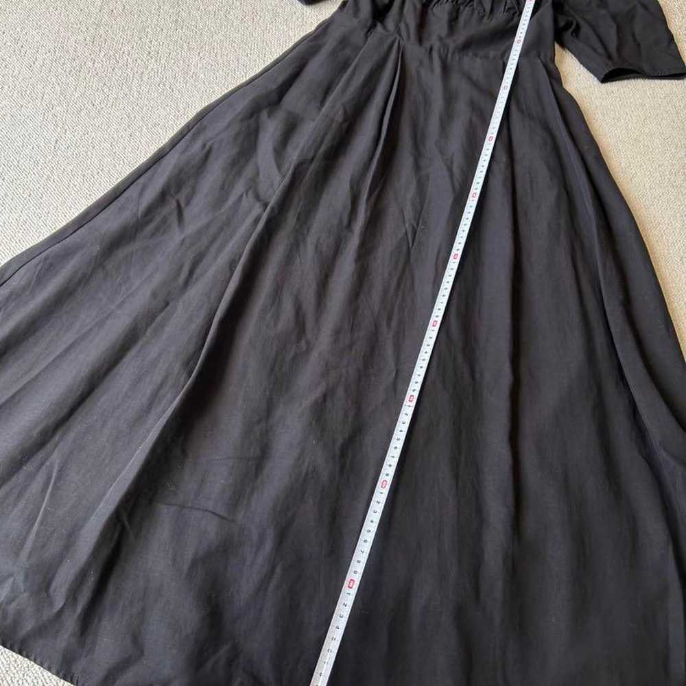 Natural Beauty Basic Long Dress Short Sleeve Blac… - image 7