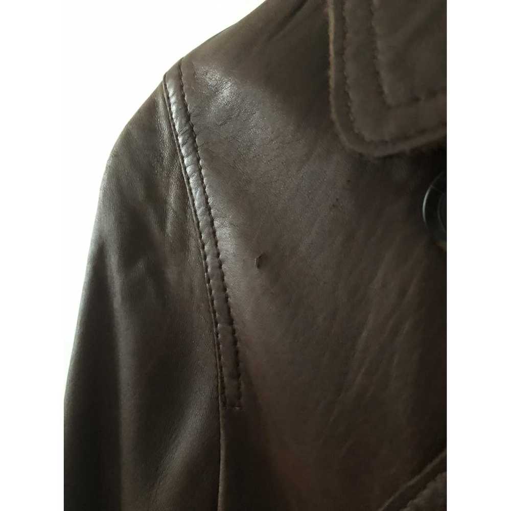 Gerard Darel Leather trench coat - image 5