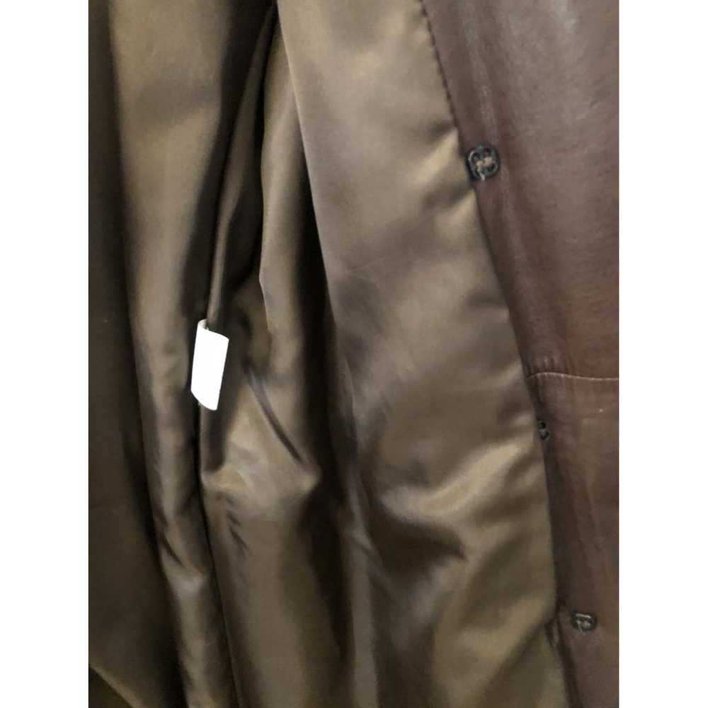 Gerard Darel Leather trench coat - image 7