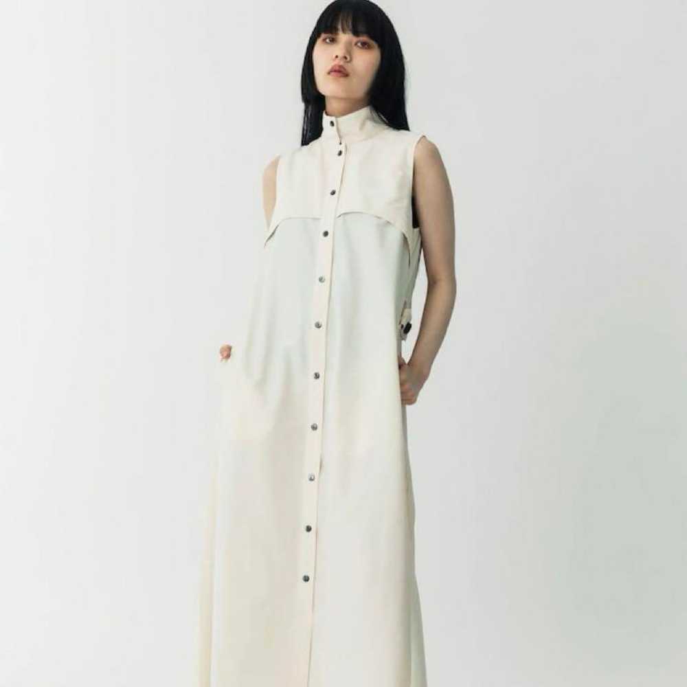 UNITED TOKYO Back Pleat Shirt Dress - image 1