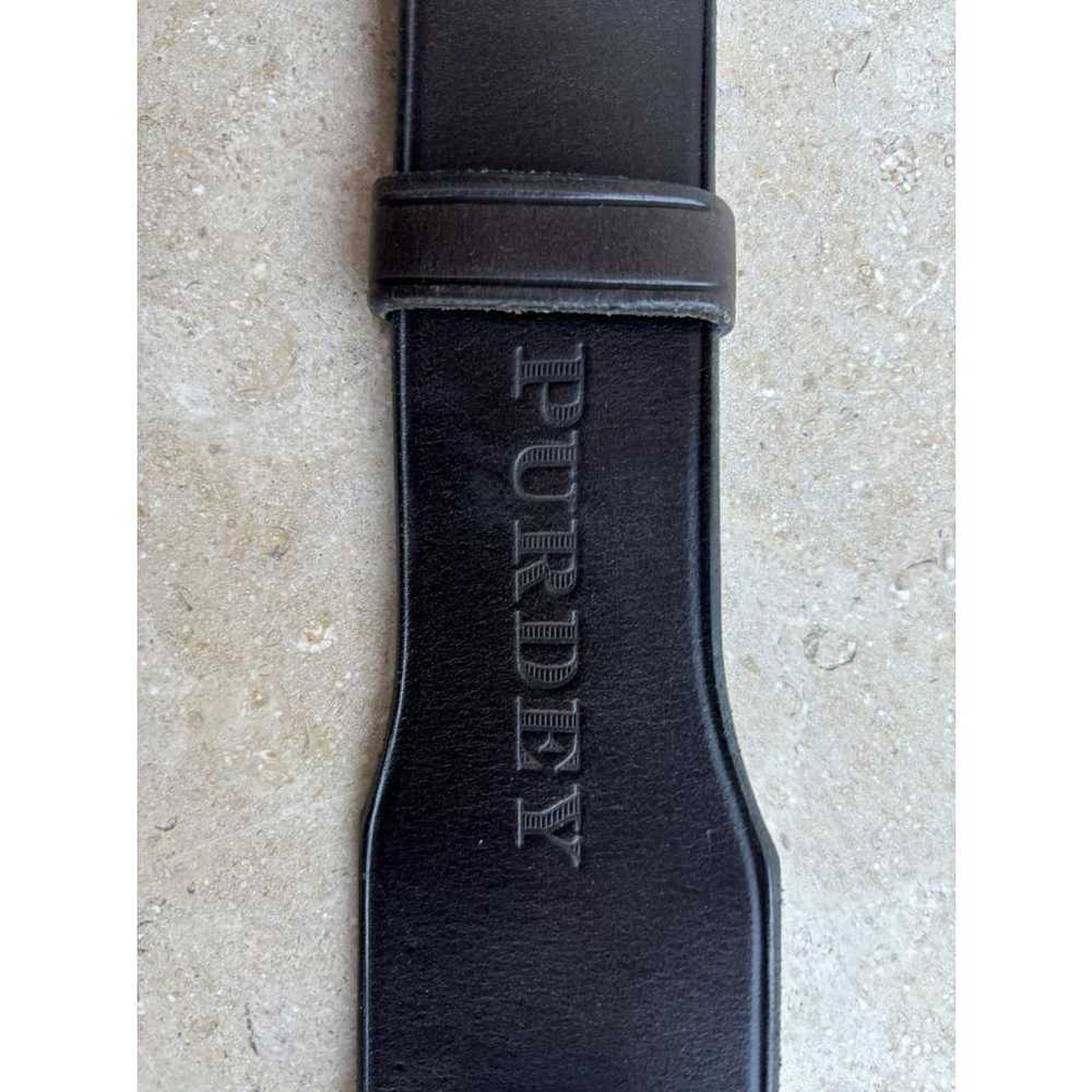 Purdey Leather belt - image 4