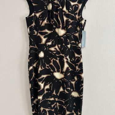 LONDON TIMES sleeveless floral dress, size 12.