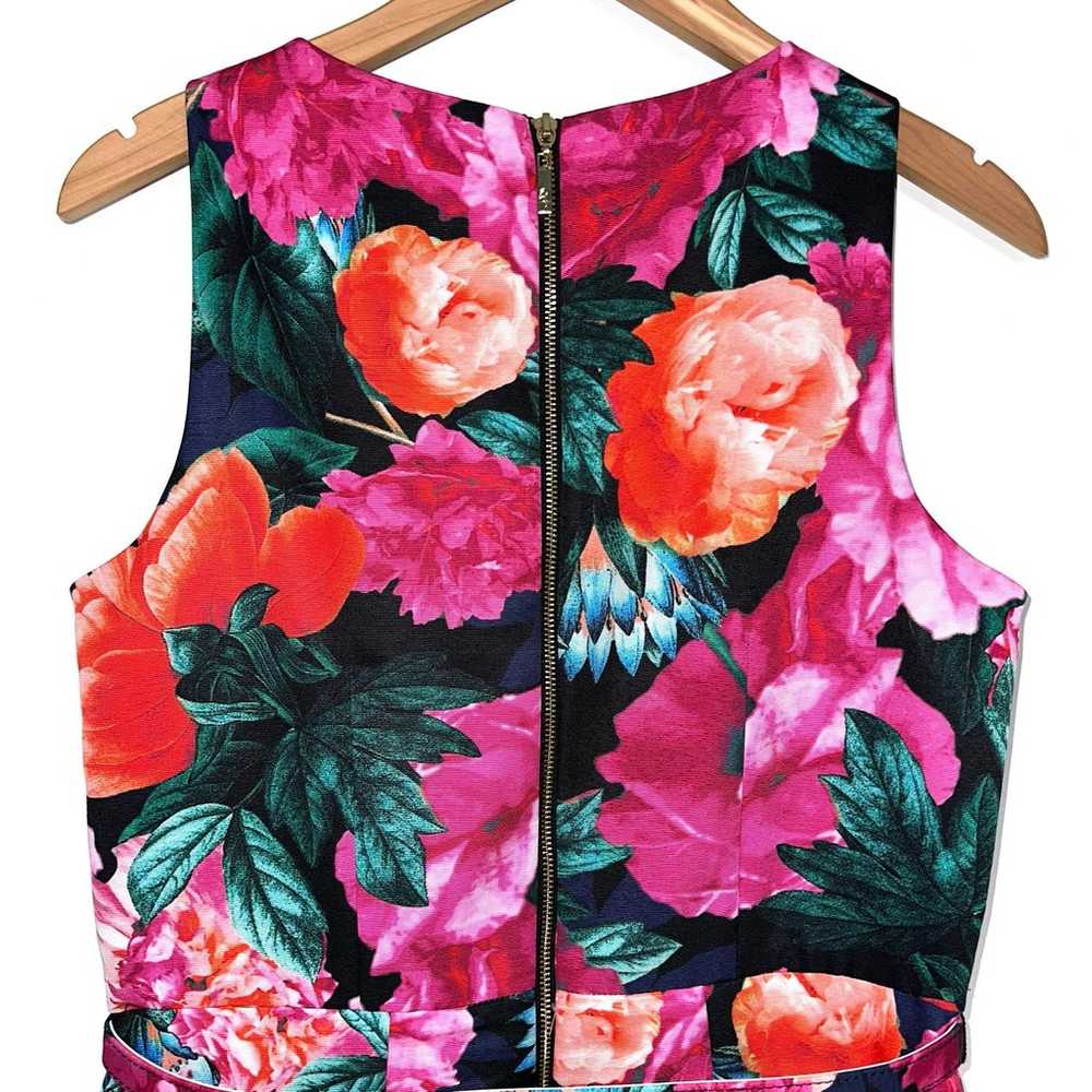 Eliza J Floral Belted Sleeveless Fit & Flare Plea… - image 12