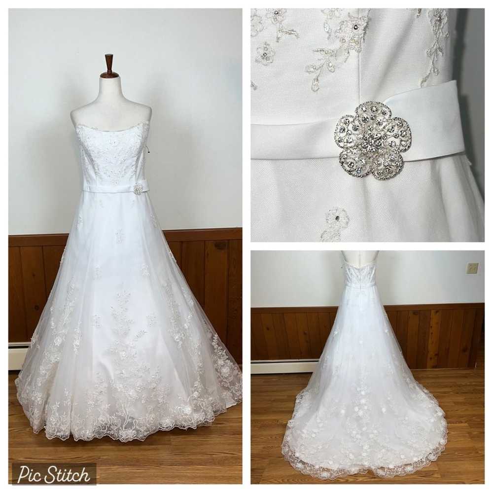 Gorgeous Mon Cheri Couture Wedding Gown! - image 1