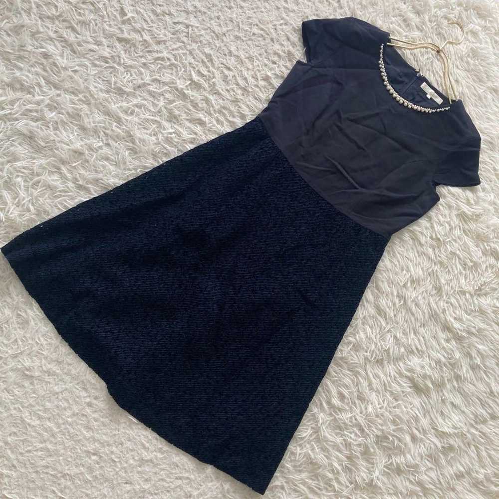 KUMIKYOKU Pearl Design One-piece Navy Size 3 - image 1