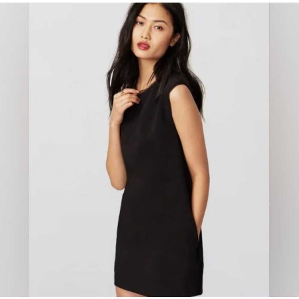 NEW Rachel Roy Mini Shift Dress Black Sleeveless … - image 1